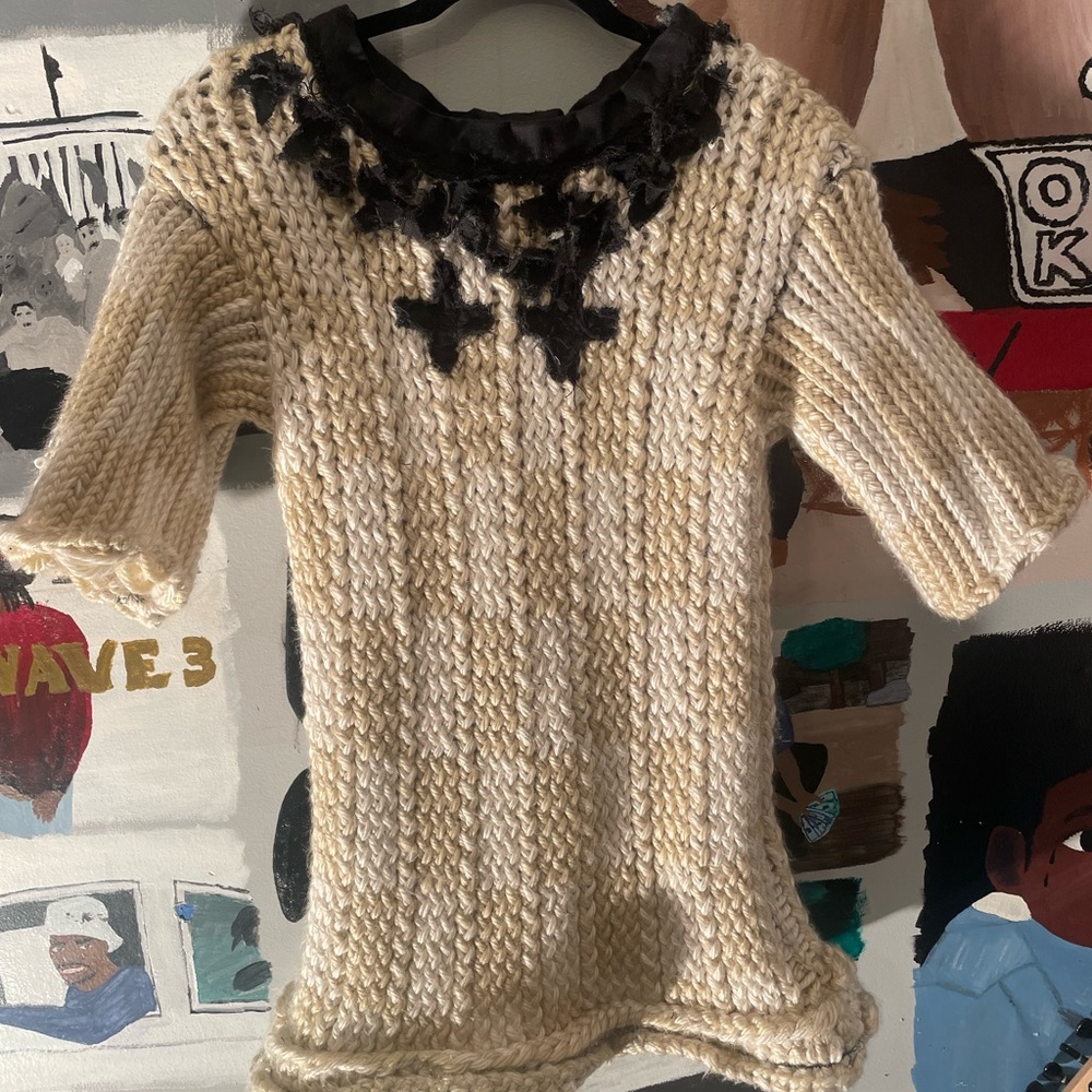 Checker Knitted Shirt
